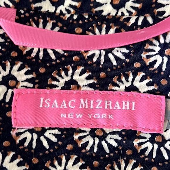 Isaac Mizrahi Daisy Print Blazer Size 14 Nwot - Picture 12 of 13